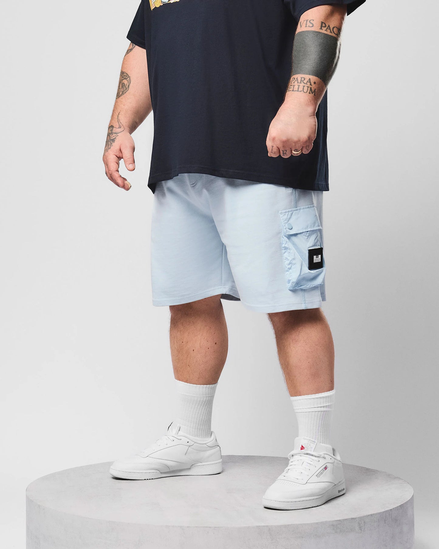 Weekend Offender Plus Size Nor'easter Jogger Short Sky