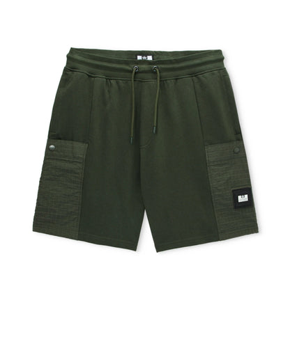 Weekend Offender Chiyoda Short Black Forest Green