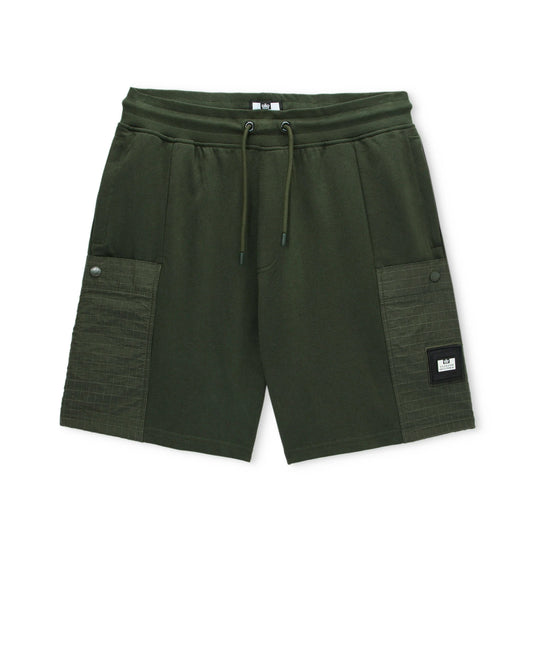 Weekend Offender Chiyoda Short Black Forest Green