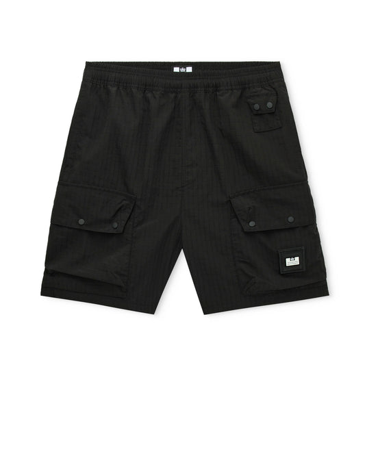 Weekend Offender Zemmouri Cargo Short Black