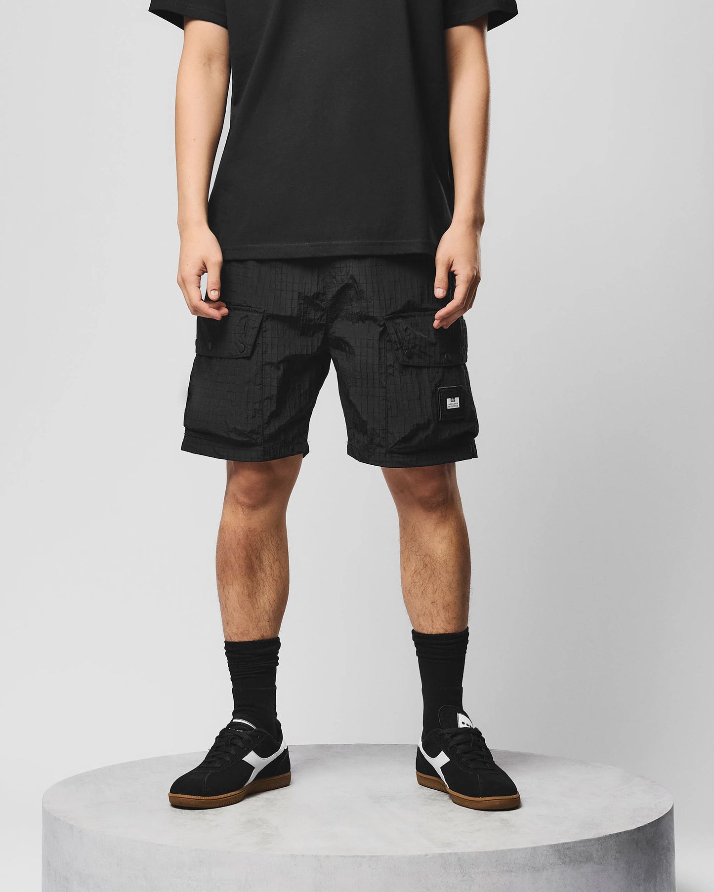 Weekend Offender Zemmouri Cargo Short Black