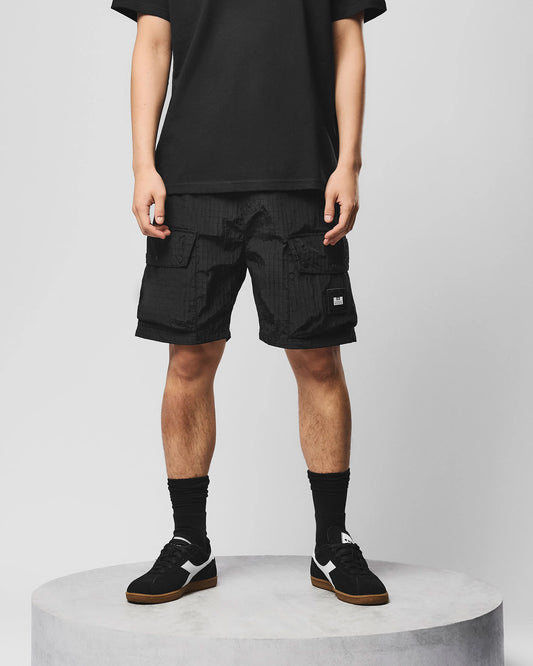 Weekend Offender Zemmouri Cargo Short Black