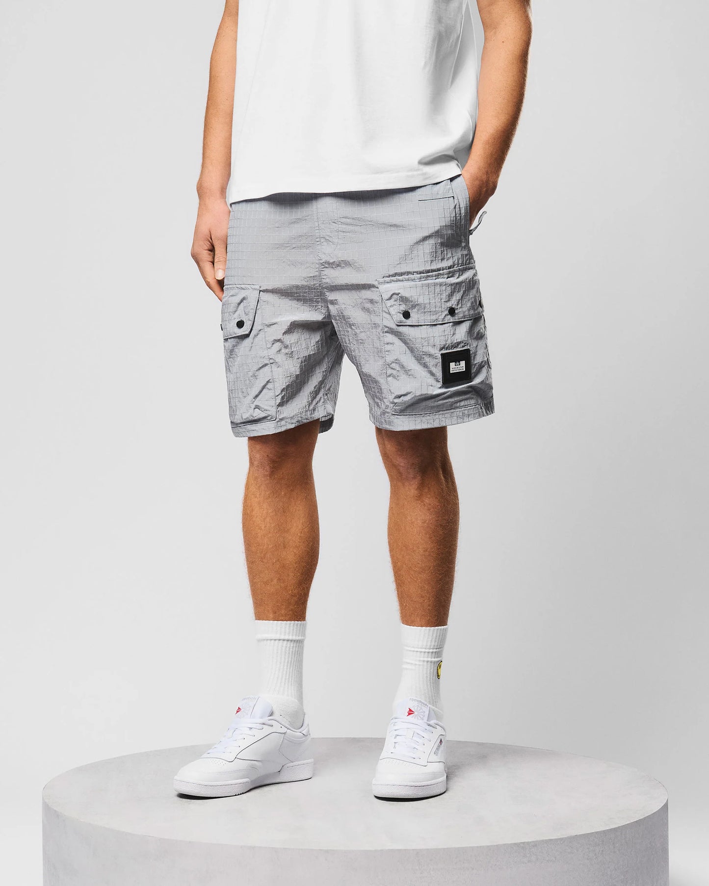 Weekend Offender Zemmouri Cargo Short Smokey