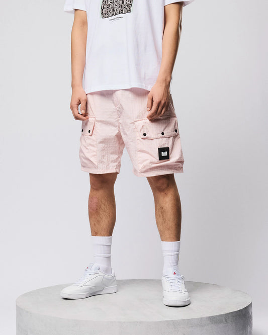 Weekend Offender Zemmouri Cargo Short Soft Pink