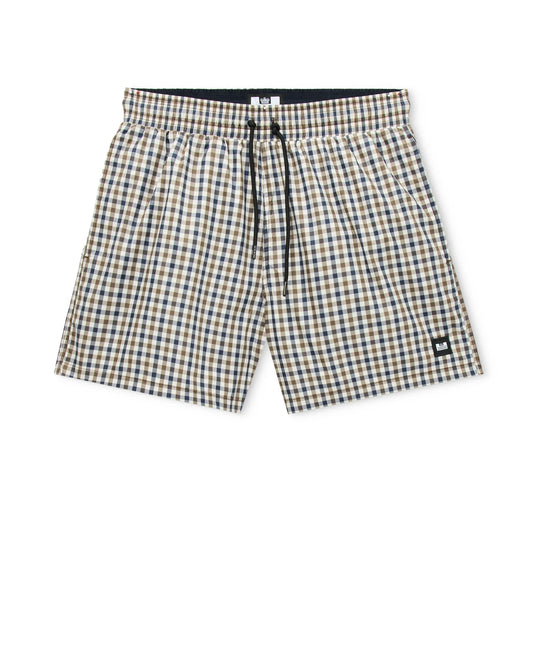 Weekend Offender Plus Size Varadero Swim Shorts Mid House Check