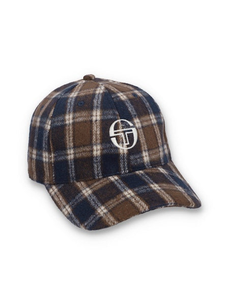 Sergio Tacchini Tassler Classic 6 Panel Cap Maritime Blue/Gardenia