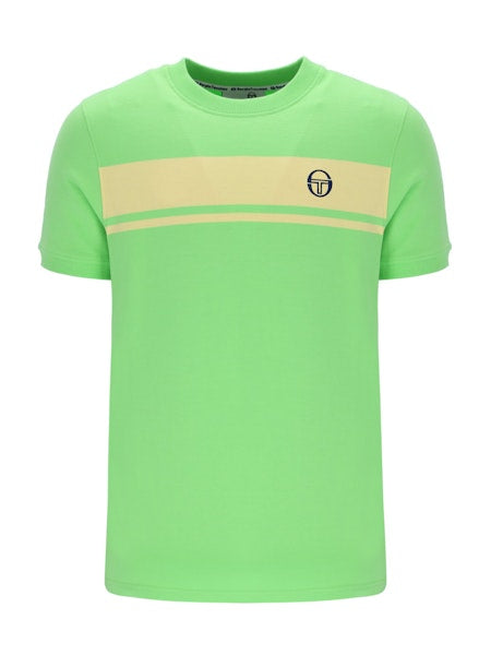 Sergio Tacchini Master T-Shirt Pale Summer Green/Pale Banana