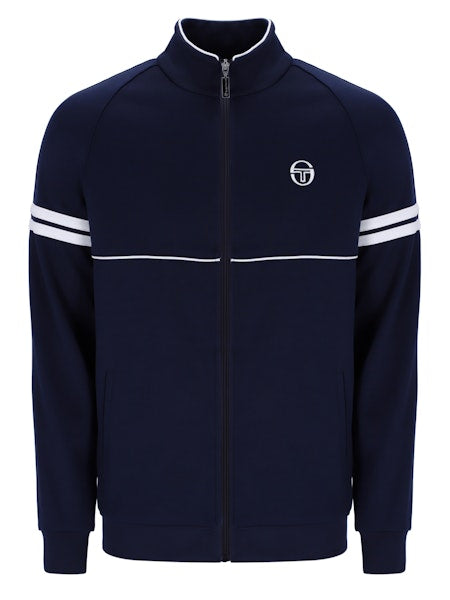 Sergio Tacchini Orion Track Top Maritime Blue/White