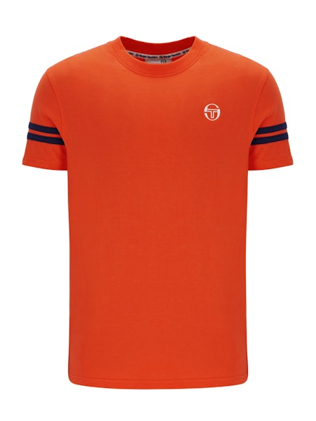 Sergio Tacchini Grello T-Shirt Tangerine Tango/Black
