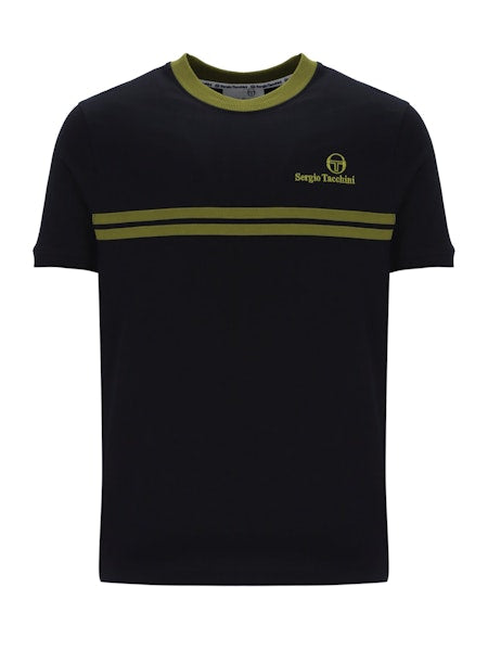 Sergio Tacchini New Supermac T-Shirt Black/Avacado