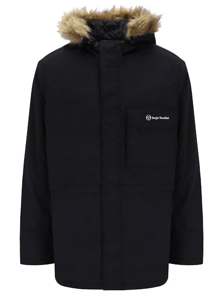 Sergio Tacchini Budge Parka Jacket Black