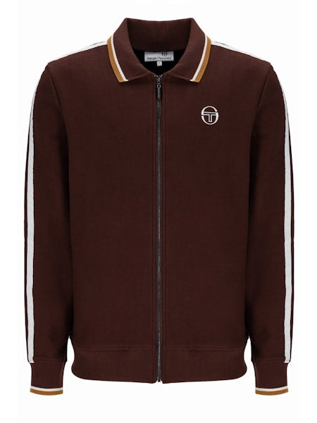 Sergio Tacchini Giorno TT Track Jacket Bitter Chocolate