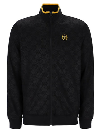 Sergio Tacchini Santoro Mono Track Jacket Black/Gold