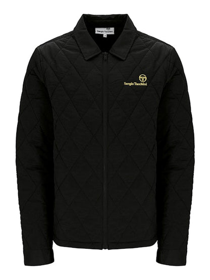 Sergio Tacchini Piola Quilted Shacket Black/Gold