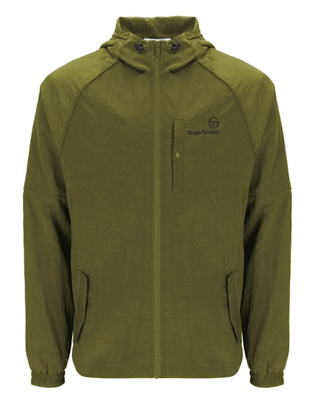 Sergio Tacchini Maldini Hooded Jacket Avocado