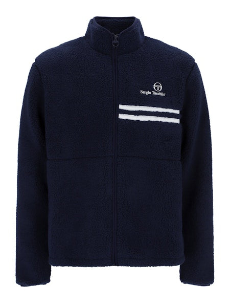 Sergio Tacchini New Supermac Borg Fleece Maritime Blue/White