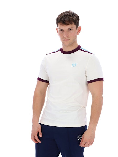 Sergio Tacchini Triste T-Shirt Gardenia/Winter Bloom