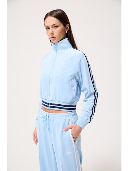 Sergio Tacchini Ladies Carmella Track Top Baltic Sea/Maritime Blue