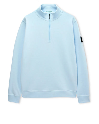 Weekend Offender Kraviz 1/4 Zip Sweatshirt Sky