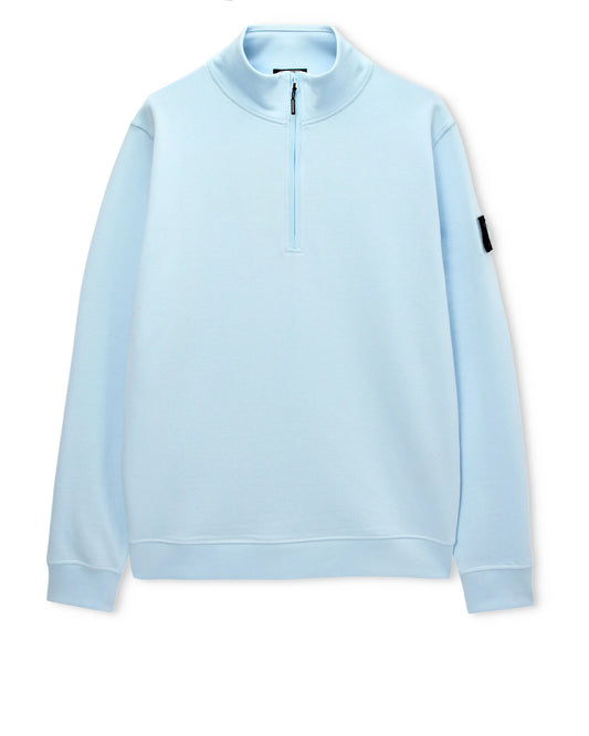 Weekend Offender Kraviz 1/4 Zip Sweatshirt Sky