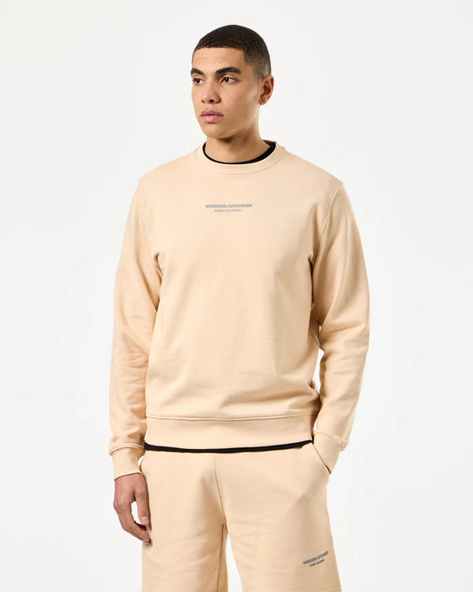 Weekend Offender Raval Sweatshirt Deep Champagne/Smokey