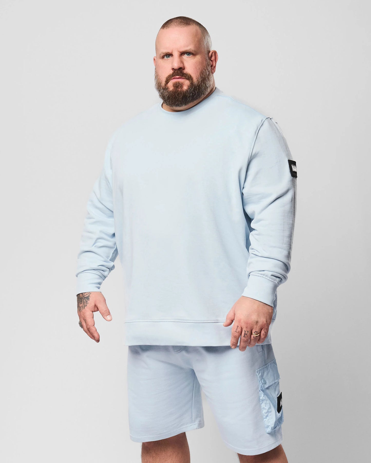 Weekend Offender Plus Size Thunder Sweatshirt Sky