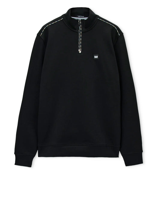 Weekend Offender Matisa 1/4 Zip Black