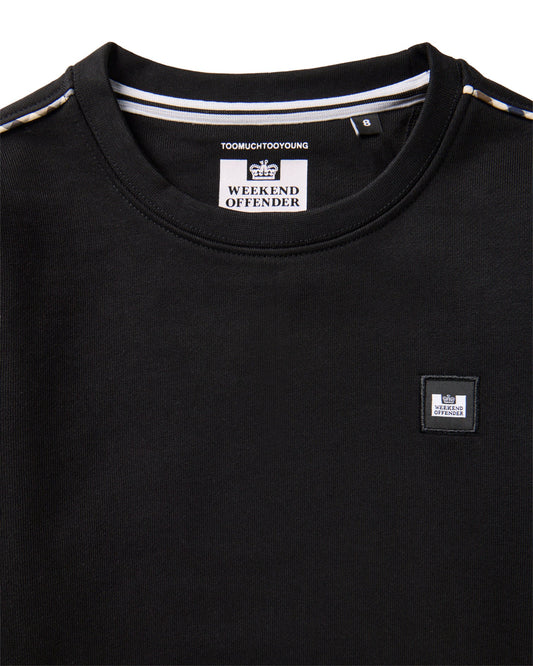 Weekend Offender Junior Vega Sweatshirt Black