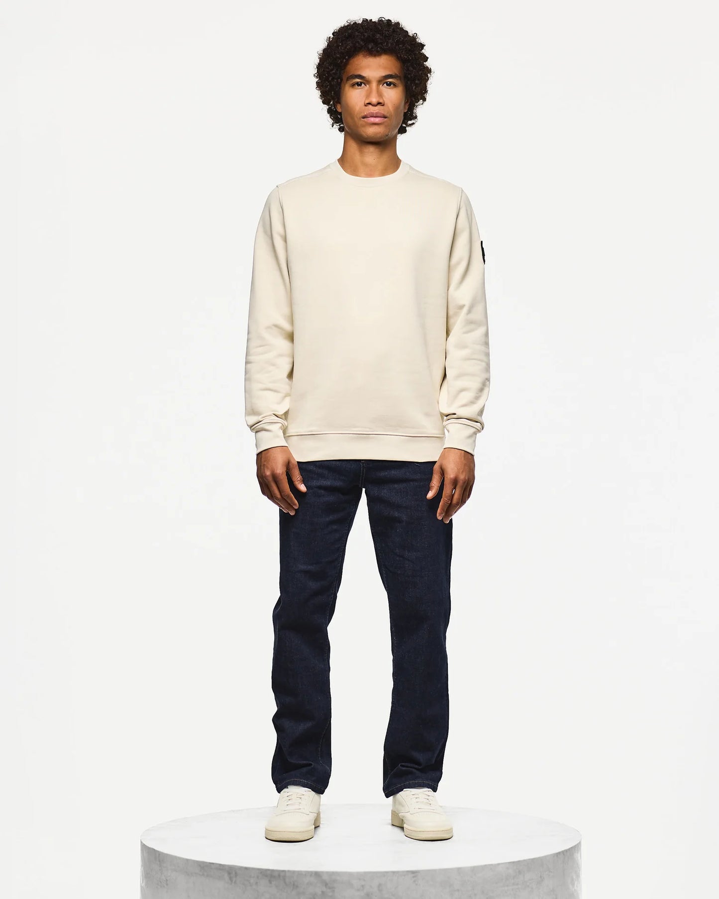 Weekend Offender Thunder Crew Sweatshirt Calcium