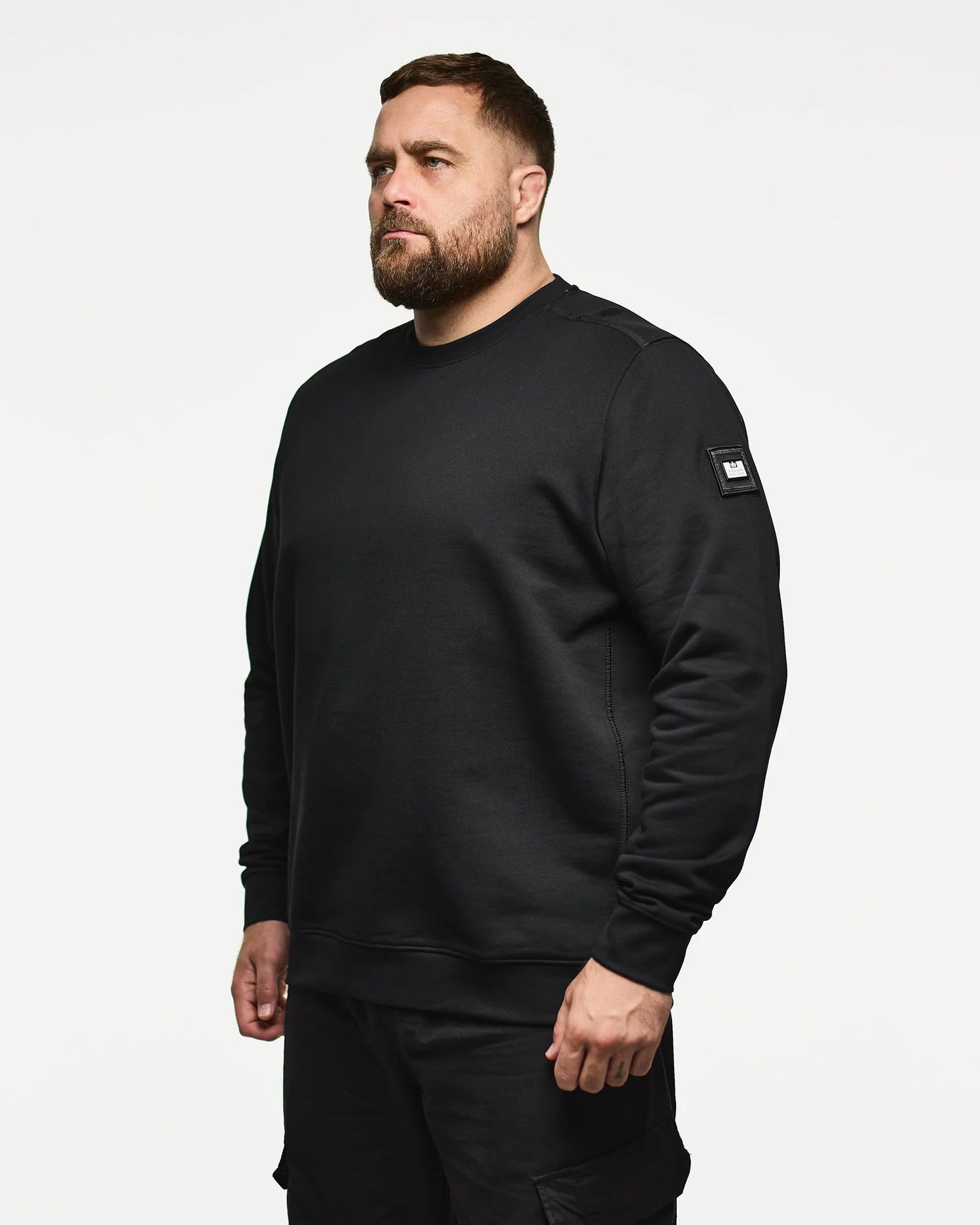 Weekend Offender Plus Size Thunder Sweatshirt Black