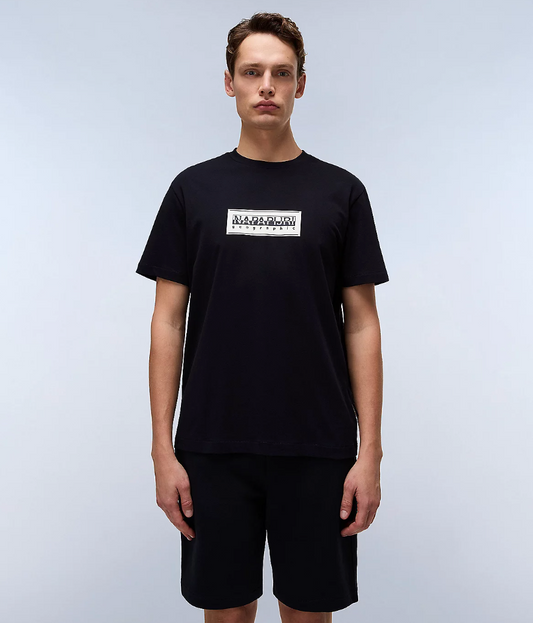 Napapijri S-BOX LOGO T-Shirt Black