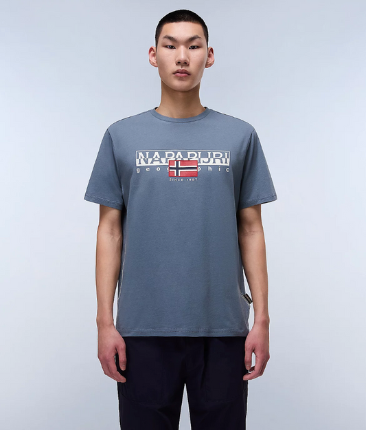 Napapijri S-AYLMER T-Shirt Stormy Weat