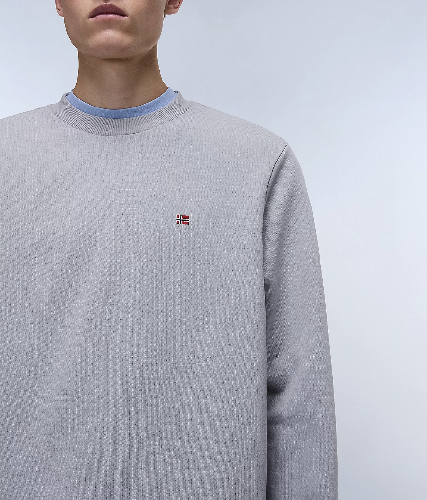 Napapijri BALIS SUM Sweatshirt Ultimate Grey