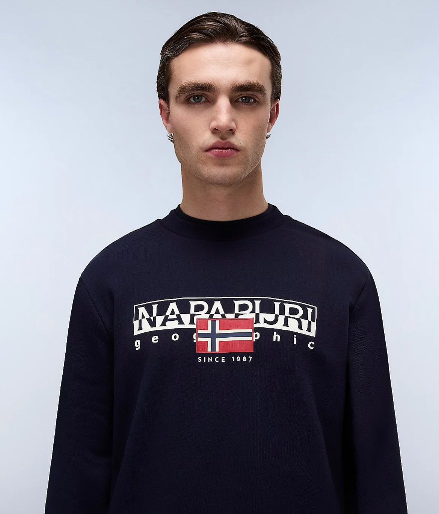 Napapijri B-AYLMER Sweatshirt Blue Marine