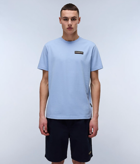 Napapijri S-IAATO T-Shirt Light Blue