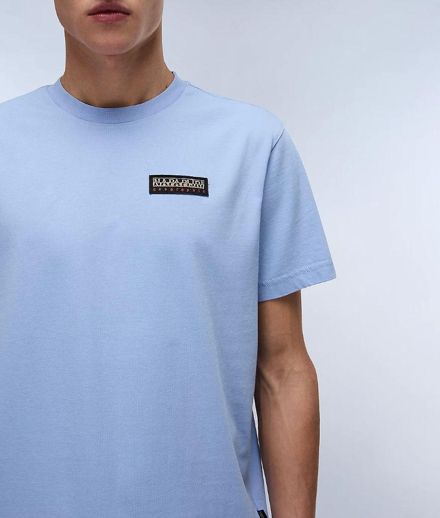 Napapijri S-IAATO T-Shirt Light Blue