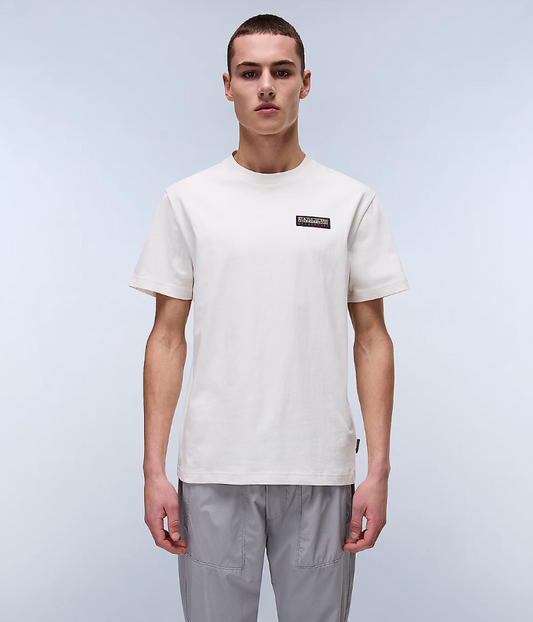 Napapijri S-IAATO T-Shirt White Whisper