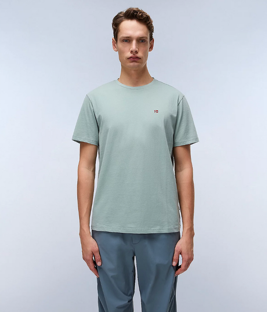 Napapijri SALIS SS SUM T-Shirt Green Mil