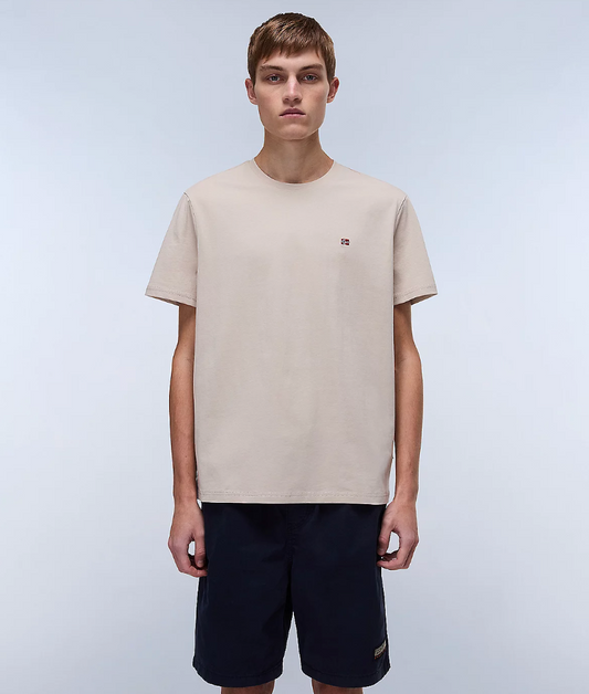 Napapijri SALIS SS SUM T-Shirt Feather Grey
