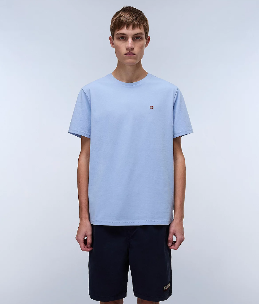 Napapijri SALIS SS SUM T-Shirt Light Blue