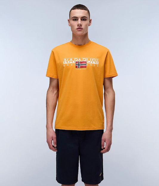 Napapijri S-AYLMER T-Shirt Apricot