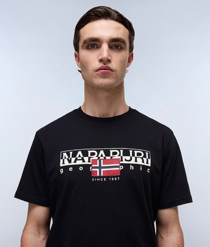 Napapijri S-AYLMER T-Shirt Black