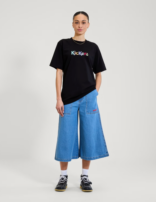 Kickers Ladies Classic Fit Short SS T-Shirt Black
