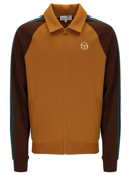 Sergio Tacchini Renshaw Track Top Pumpkin Spice/Bitter Chocolate