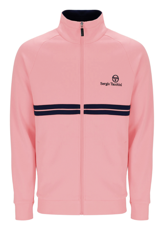 Sergio Tacchini New Dallas Track Top Quartz Pink/Maritime Blue