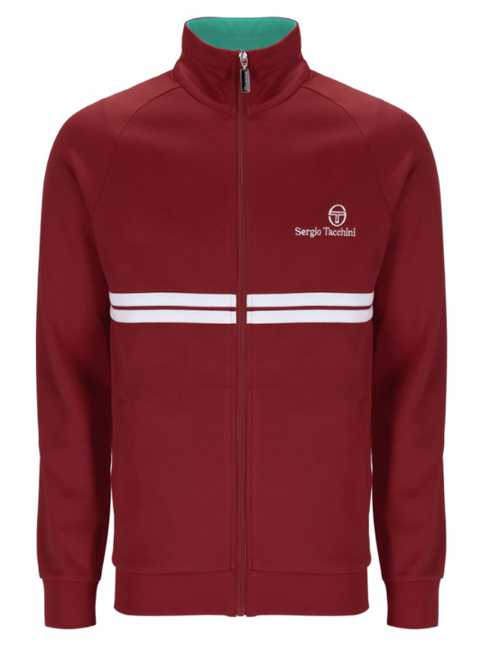 Sergio Tacchini New Dallas Track Top Rhubarb/Gardenia/Aruba Blue