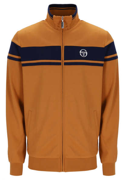 Sergio Tacchini Damarindo Track Top Pumpkin Spice/Maritime Blue