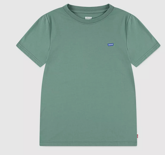 Levis Junior Small Logo T-Shirt Deep Grass Green