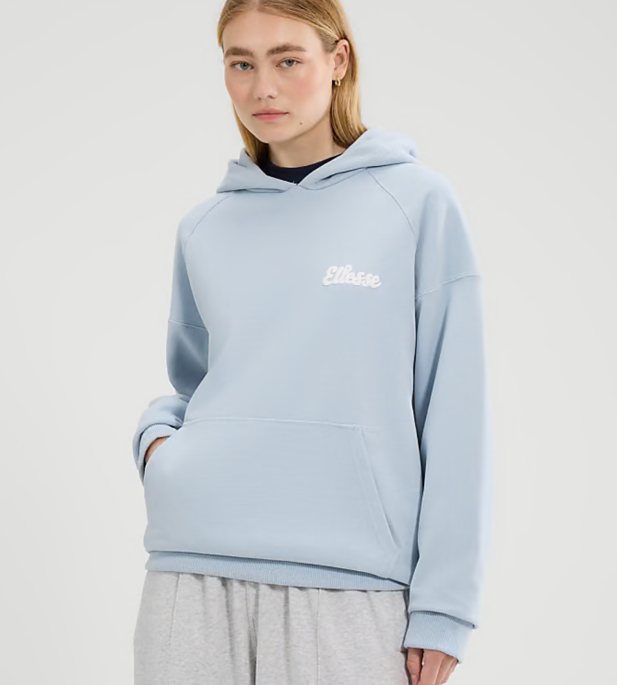 Ellesse Ladies IL Trio Hoodie Light Blue