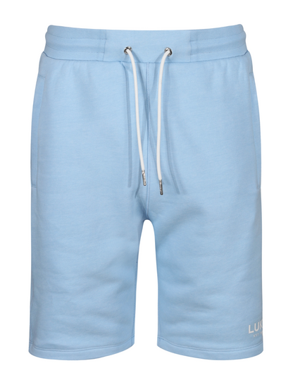 Luke 1977 Staggering Sweat Shorts Sky Blue